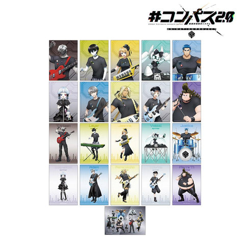 『#コンパス2.0 戦闘摂理解析システム』描き下ろし ロックバンドver. トレーディングブロマイド(単位/BOX)